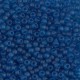 Miyuki rocailles Perlen 8/0 - Matted transparent capri blue 8-149F